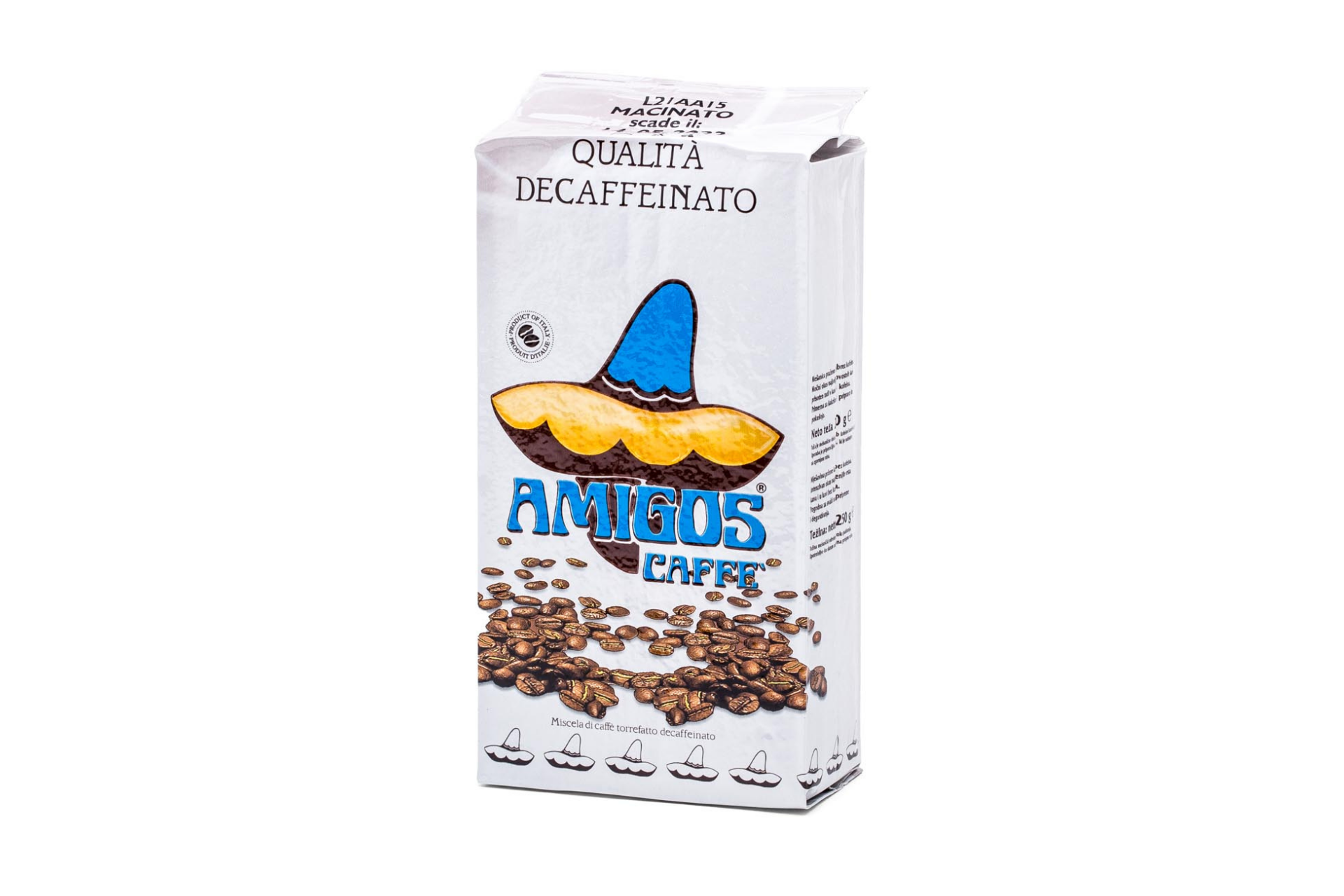 Qualità Decaffeinato ground coffee